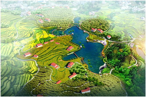筠連縣石林湖景點建設(shè)將于6月底完工，打造旅游新亮點